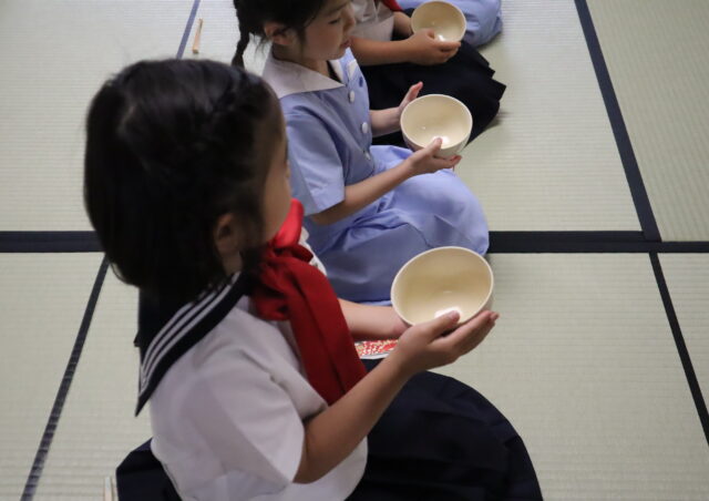 「すずかけ」茶道　１年生