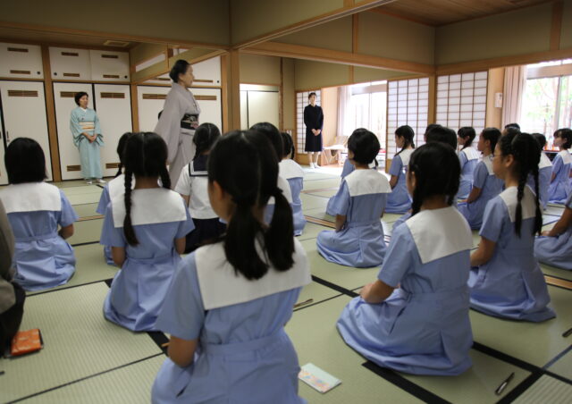 すずかけ「茶道」５年生