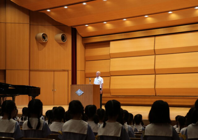 ２学期始業式