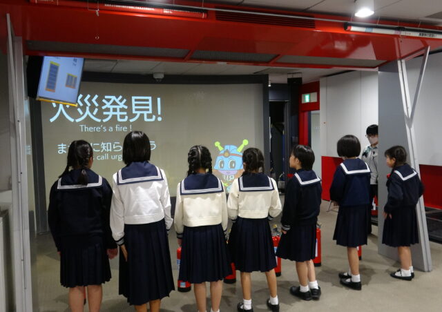 防災館での体験