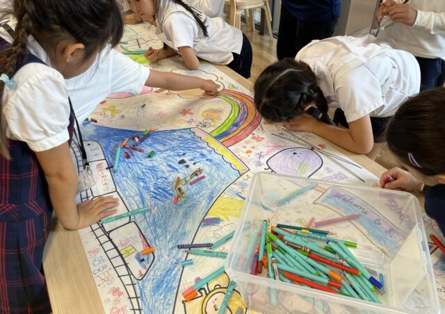 ブリテッシュスクールとの交流