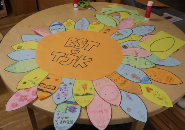 ブリティッシュスクールとの交流（２年生）