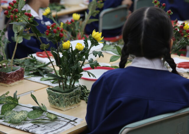 「すずかけ」華道　2年生