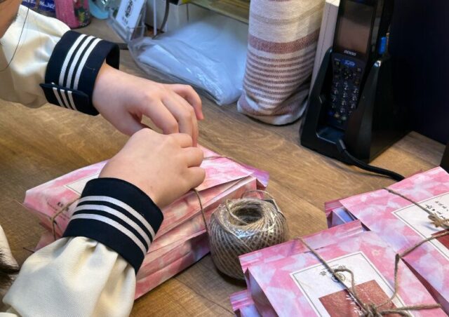 店員体験　3年生