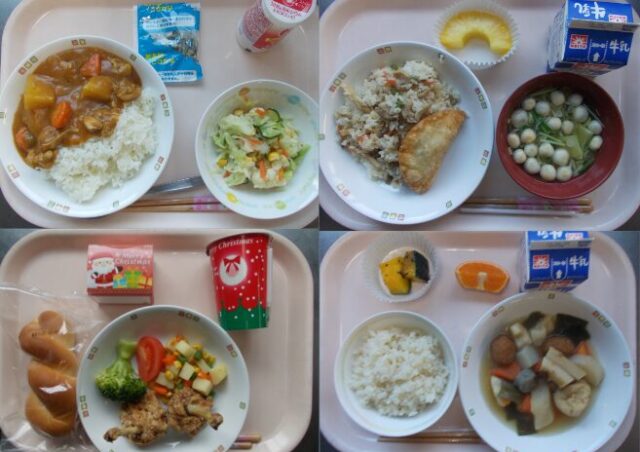 今週の給食(12/8~12/11)