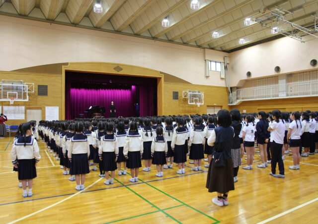 すてきな歌声 音楽朝会